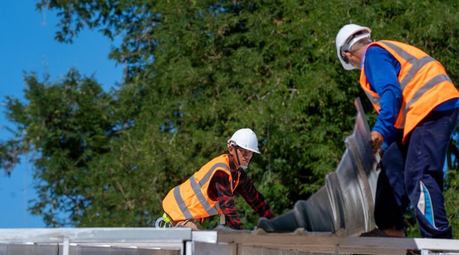 Professional new roof installation services in New Pine Creek, OR